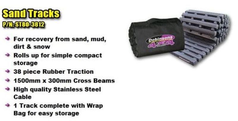 DOBINSONS Roll-Up Sand Track (Single)