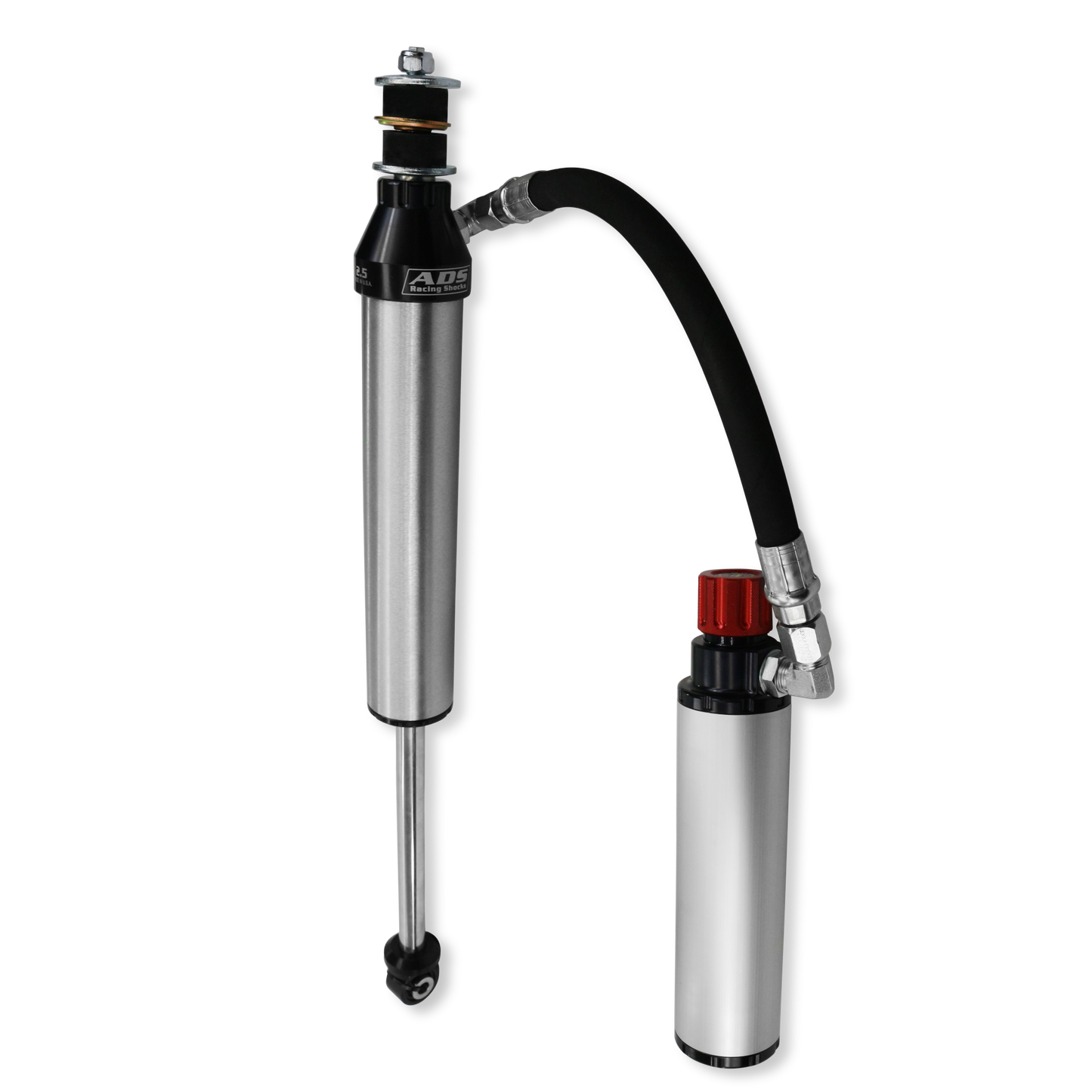 ADS Direct Fit - 1999-2006 Toyota Tundra 2WD/4WD - 2.5 in. Rear Shocks - Remote Reservoir - Compression Adjuster - For Use with Full Leaf Pack Replacement 2-3 in. Lift