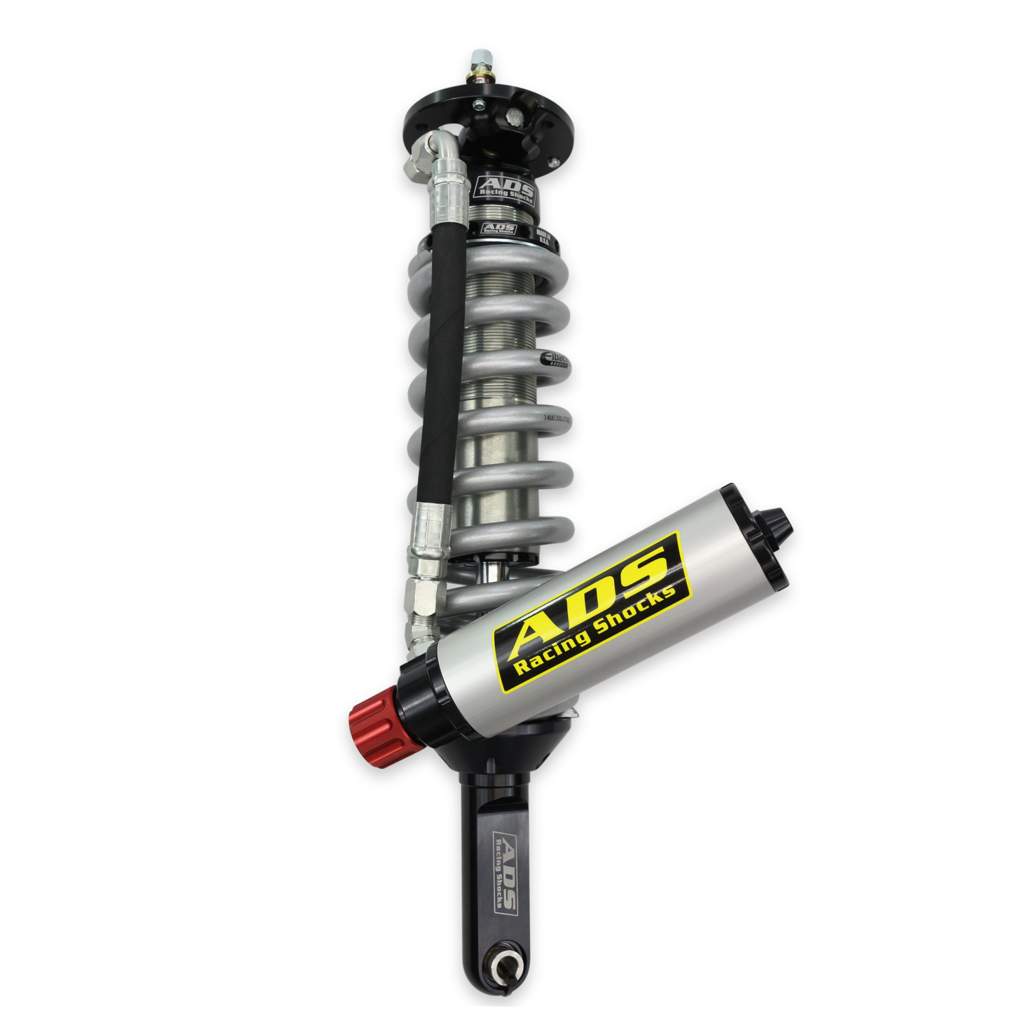ADS Direct Fit - 2003-2023 Toyota 4Runner/FJ Cruiser - 2.5 in. Front Shocks (700 lb/in Spring Rate) - Remote Reservoir - Includes Supplement Kit - Adjustable