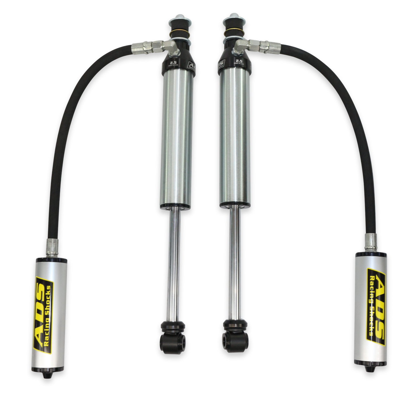 ADS Direct Fit - 2003-2023 Toyota 4Runner/FJ Cruiser 2WD/4WD - 2.5 in. Rear Shocks - 9.5 in. Stroke - Remote Reservoir