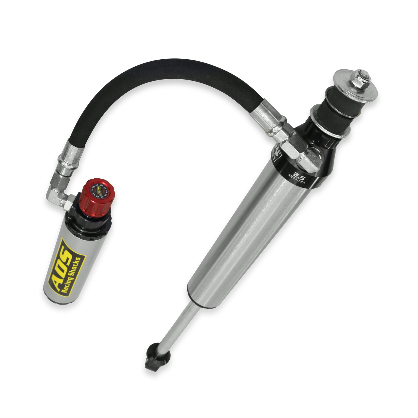 ADS Direct Fit - 1999-2006 Toyota Tundra 2WD/4WD - 2.5 in. Rear Shocks - Remote Reservoir - Compression Adjuster - For Use with Full Leaf Pack Replacement 2-3 in. Lift