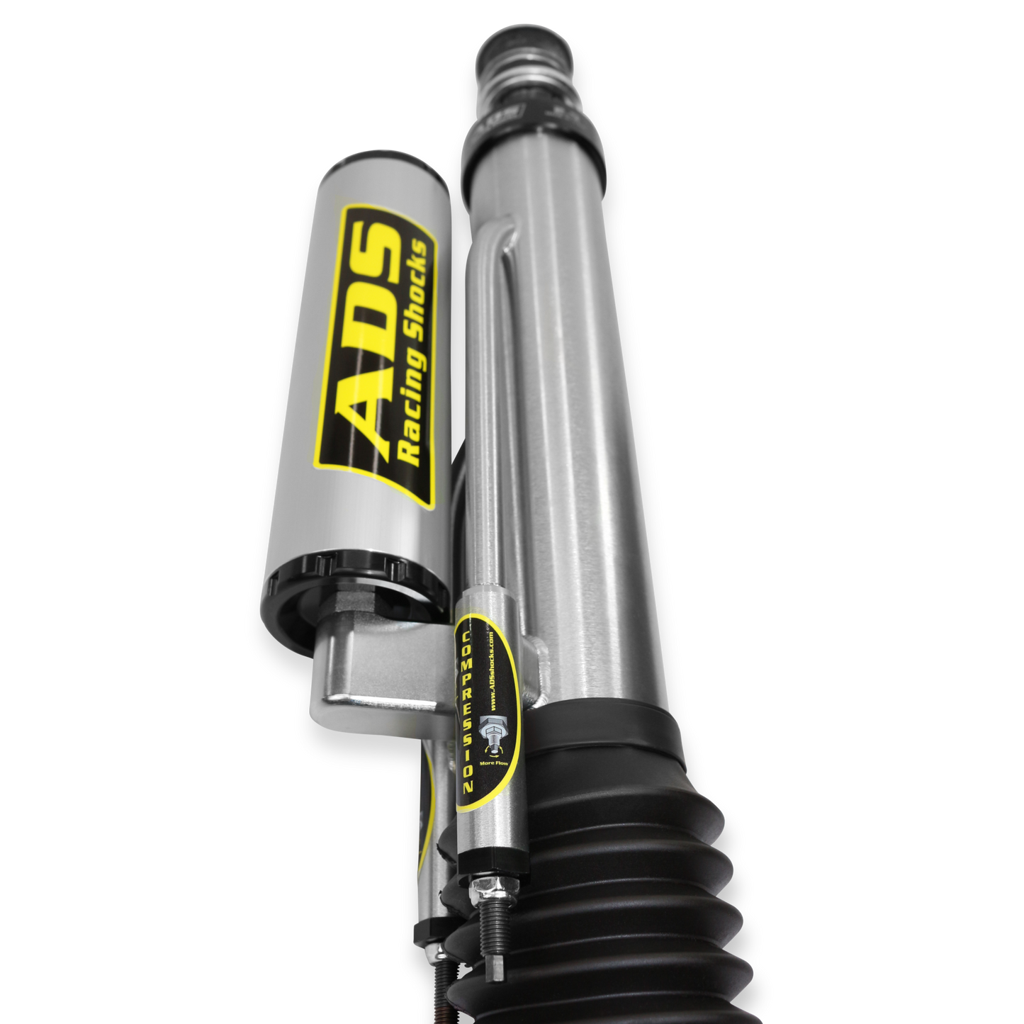 ADS Direct Fit - 2007-2021 Toyota Tundra - 2.5 in. Rear Shocks - 3 Tube Bypass - Full Leaf Pack Replacement