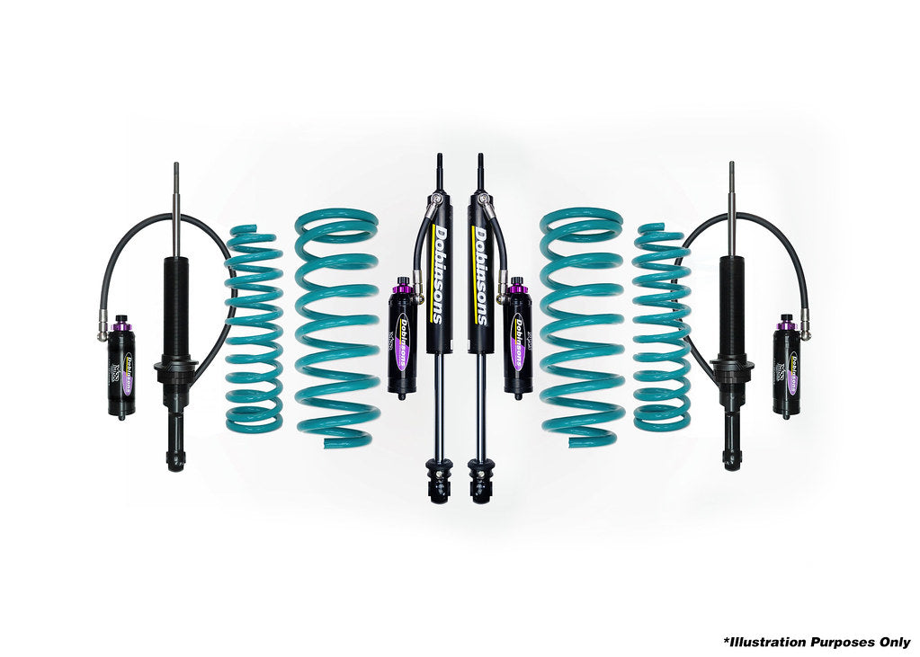 Dobinsons 1" to 3.5" MRR 3-way Adjustable Lift Kit Toyota 4Runner 4x4 2003-2009 - DSSKITMRA0432