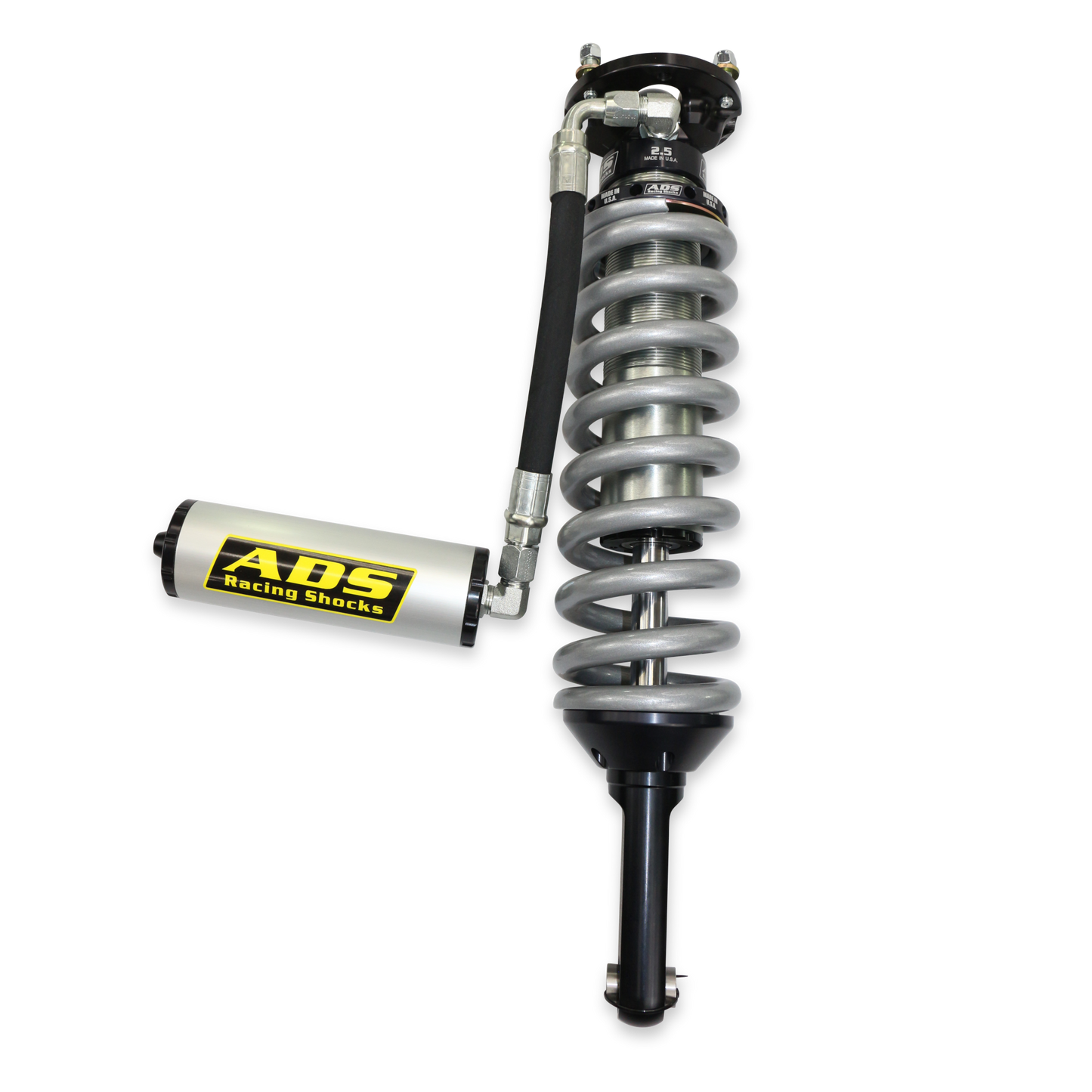 ADS Direct Fit - 1996-2004 Toyota Tacoma 6-Lug - 2.5 in. Front Shocks - Remote Reservoir - 600 lb. Spring Rate