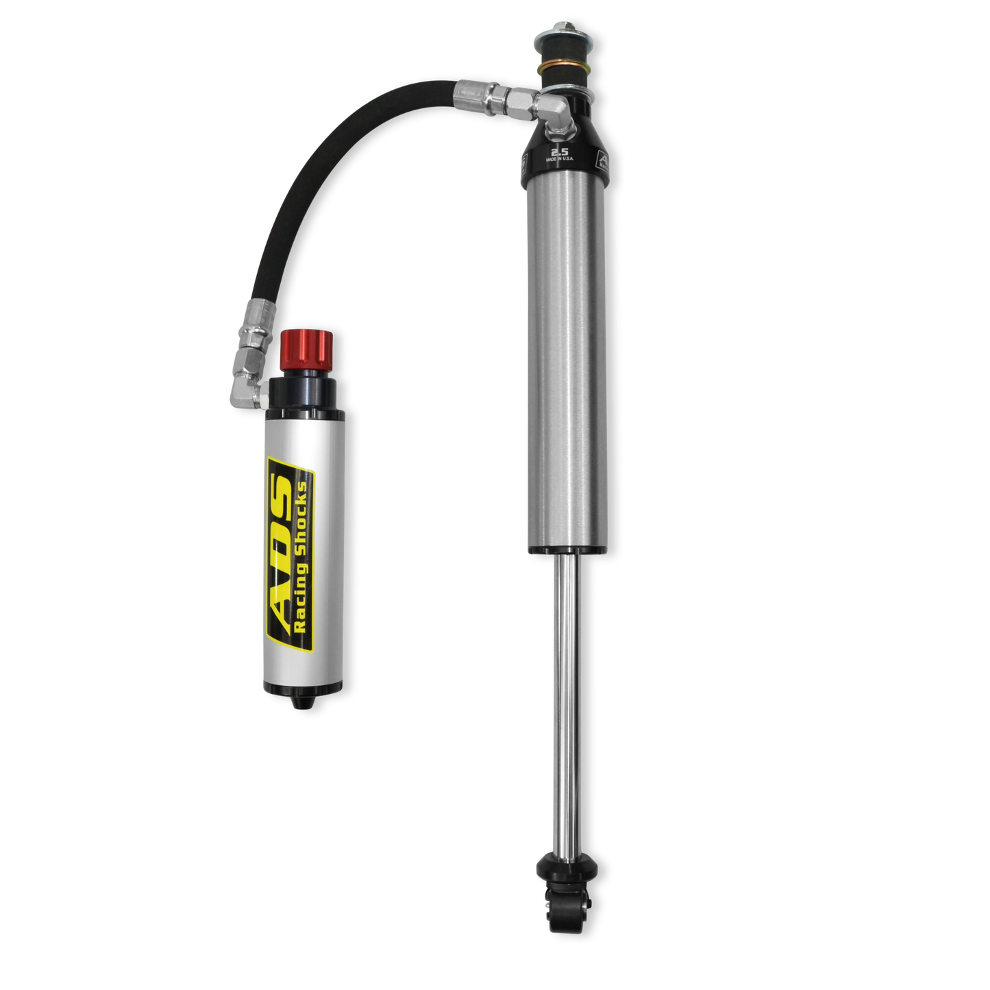 ADS Direct Fit - 1999-2006 Toyota Tundra 2WD/4WD - 2.5 in. Rear Shocks - Remote Reservoir - Compression Adjuster - For Use with Full Leaf Pack Replacement 2-3 in. Lift