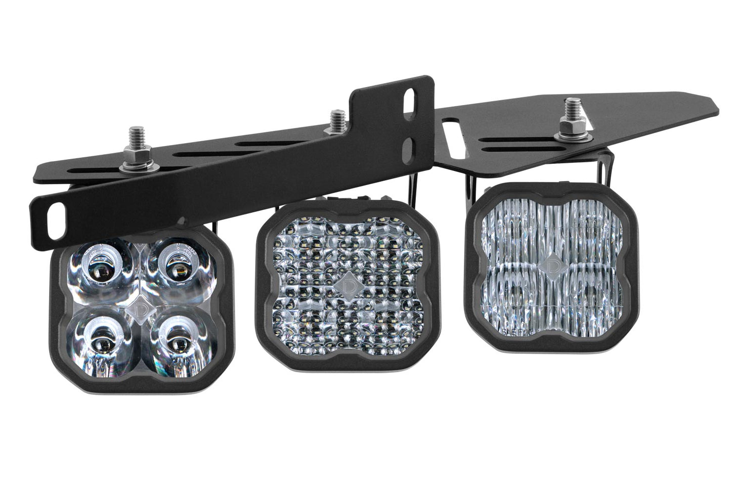 2017 Raptor Fog Base Bracket Pair Diode Dynamics