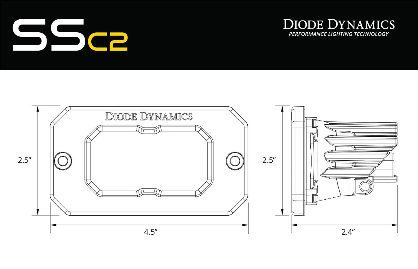 Stage Series 2 Inch LED Pod Sport