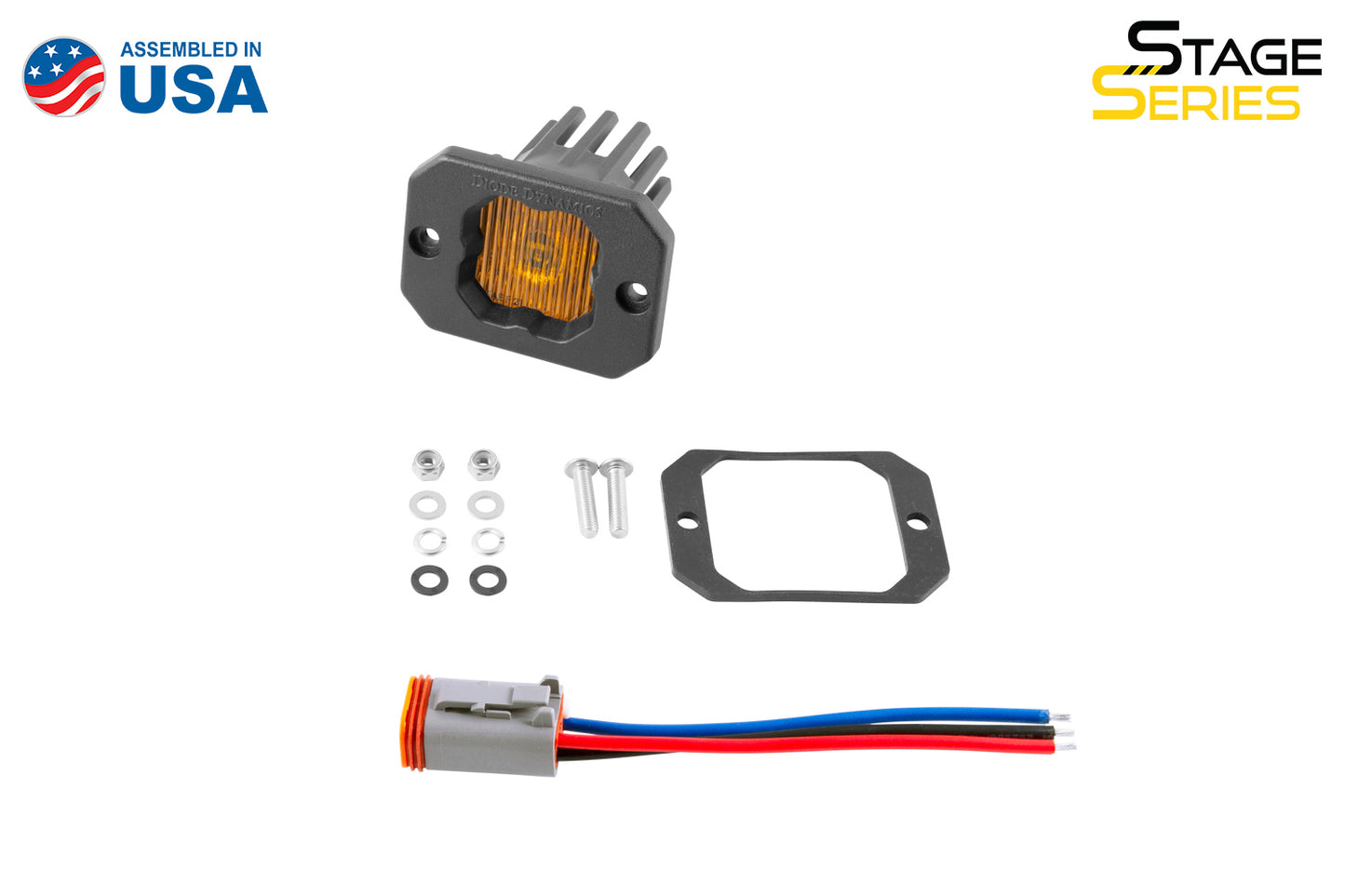 Stage Series C1 LED Pod SAE Fog Flush