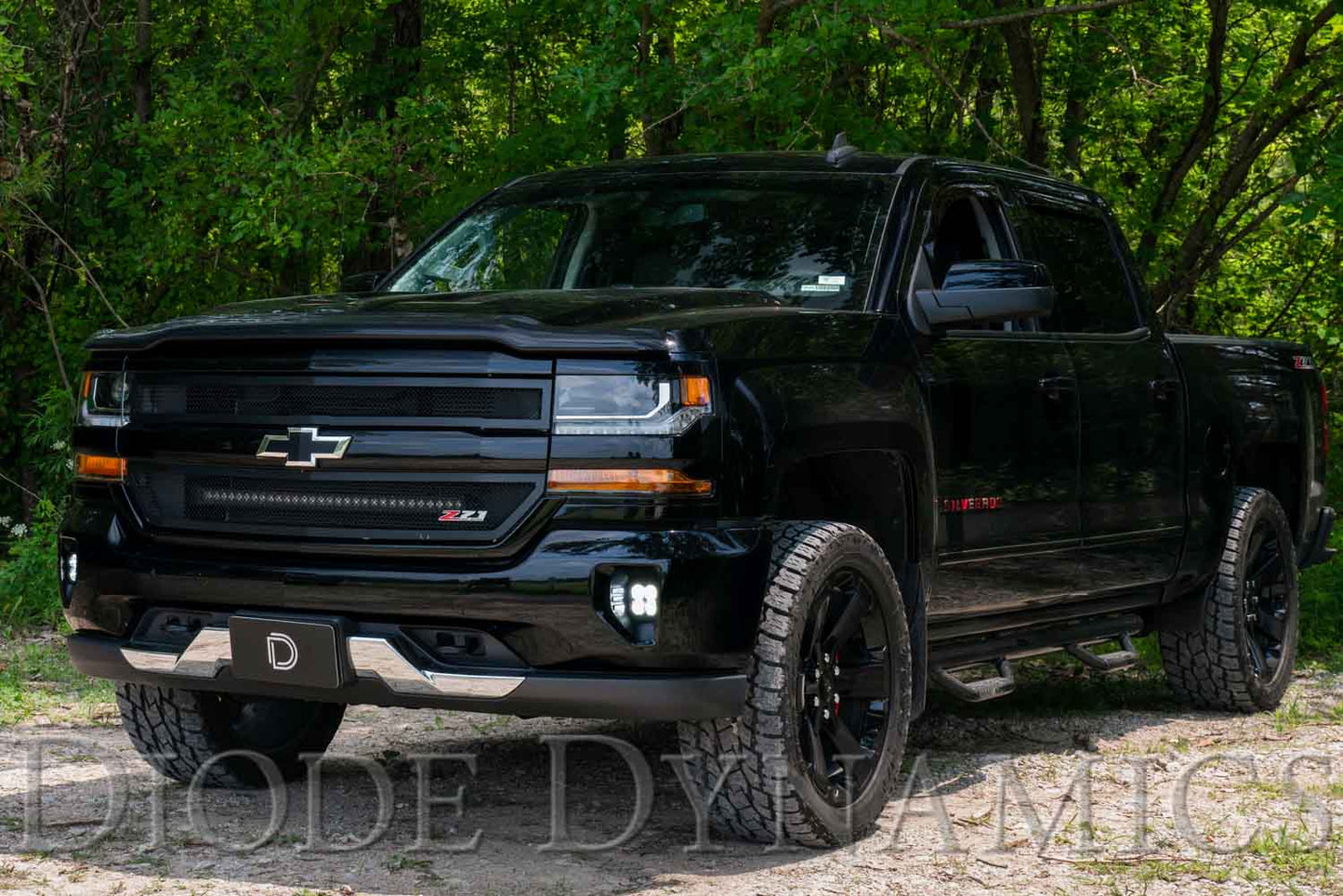 SS3 LED Fog Light Kit for 2016-2018 Chevrolet Silverado 1500 with Backlight