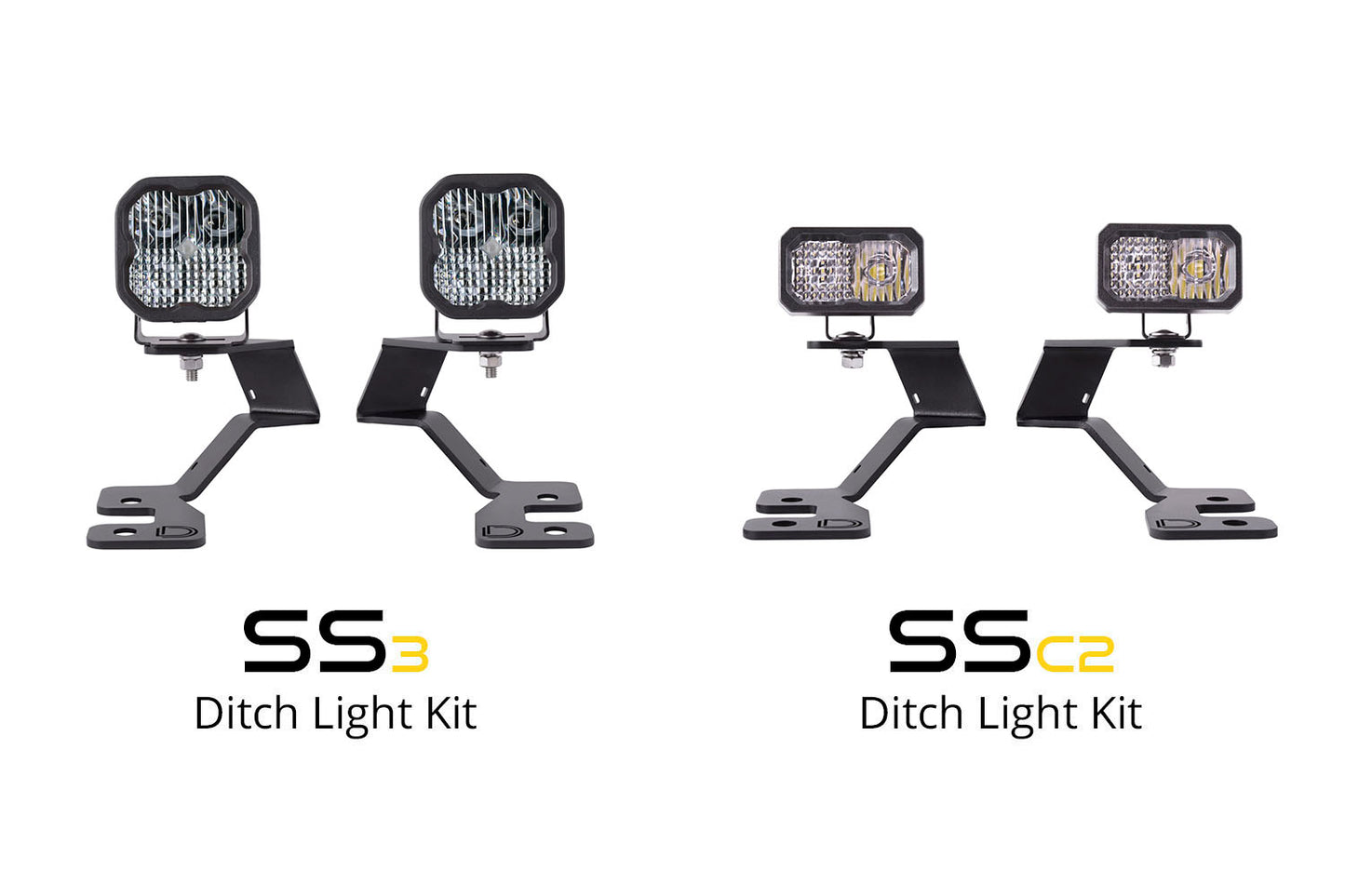 Ditch Light Brackets for 2021 Ford Bronco Sport