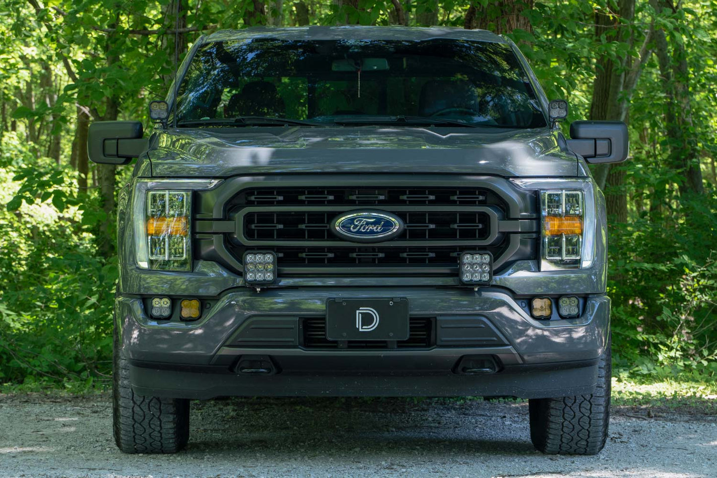 SS5 Bumper LED Pod Light Kit for 2021-2022 Ford F-150