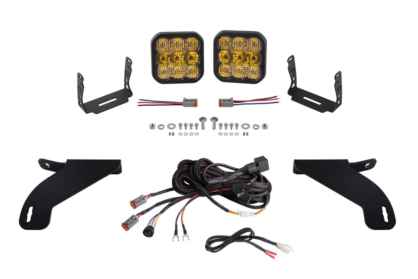 SS5 Bumper LED Pod Light Kit for 2021-2022 Ford F-150