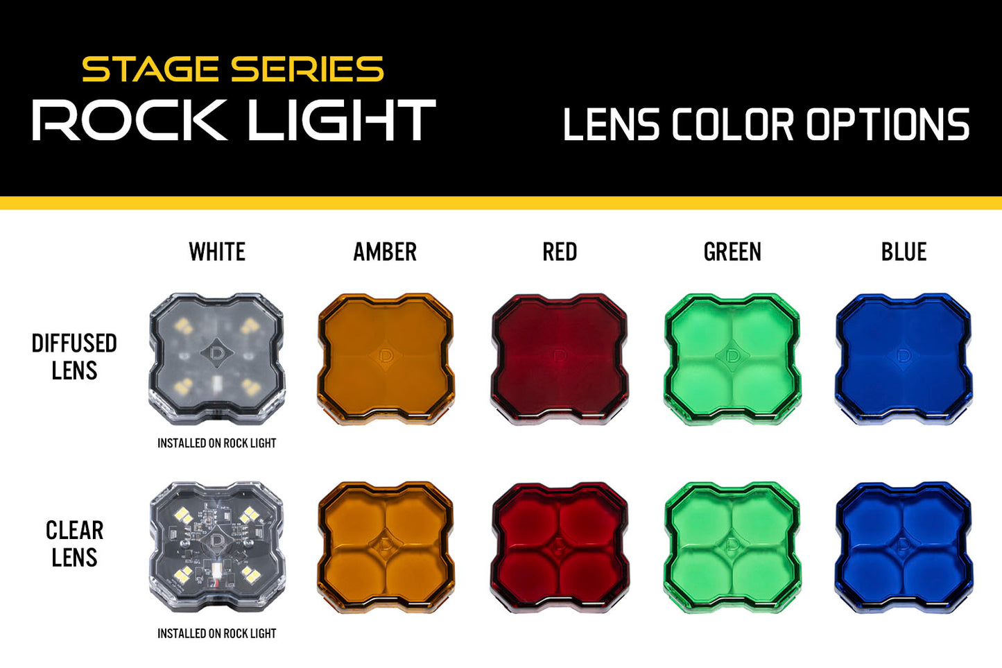 Stage Series Rock Lights Replacement Lens