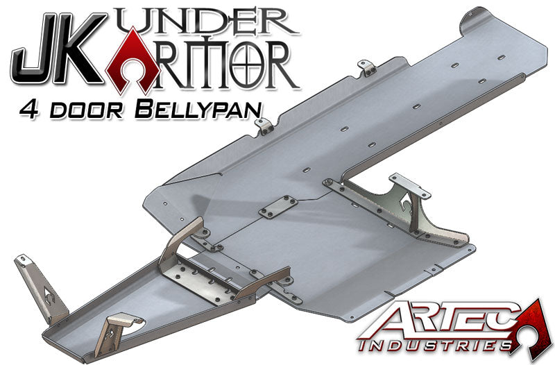 JK Under Armor - Bellypan Kit - Artec Industries