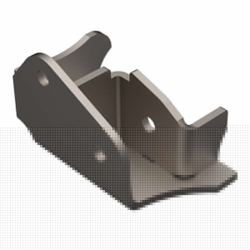 JK Apex Heavy Duty Stock Trackbar Bracket For 07-18 Wrangler JK Artec Industries