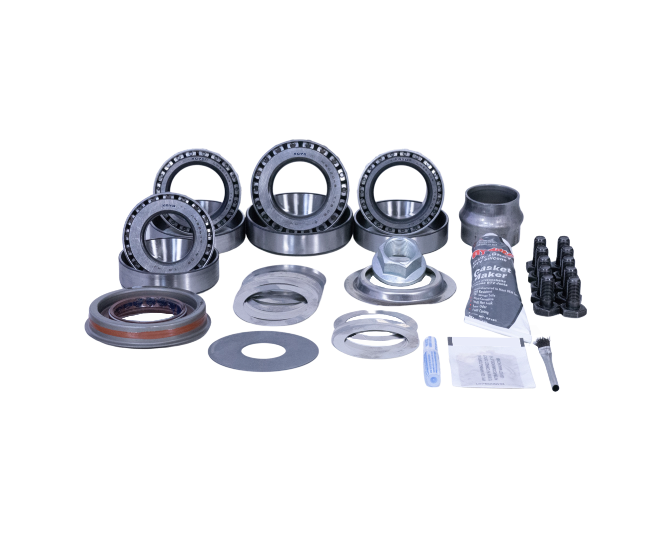 Ford 10.25 and 10.5 Inch Rear Axle Ring and Pinion Master Install Kit Revolution Gear