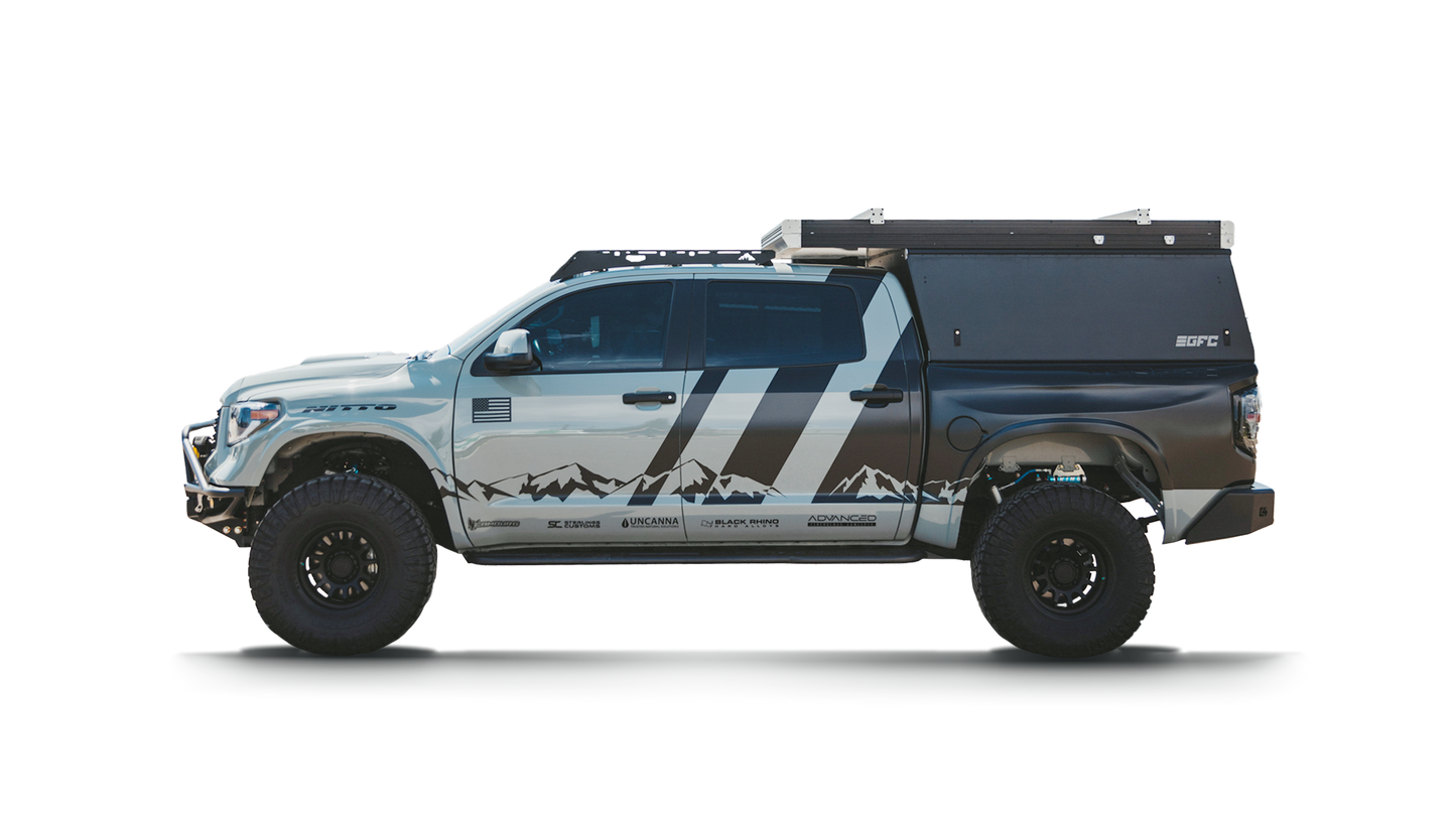 The Bear Paw (2007-2021 Tundra Camper Roof Rack) - Sherpa Equipment Company