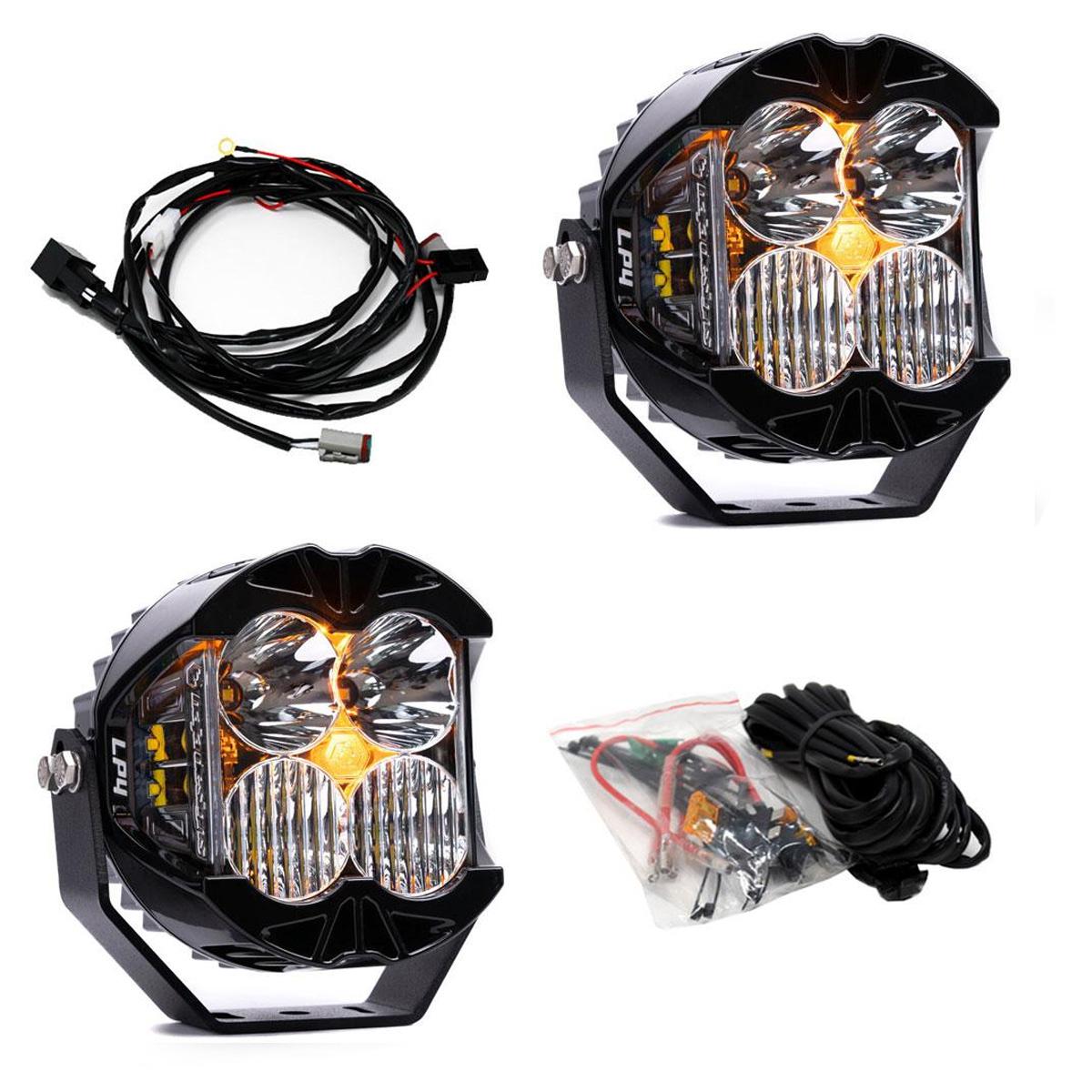 LP4 Pro LED Auxiliary Light Pod Pair