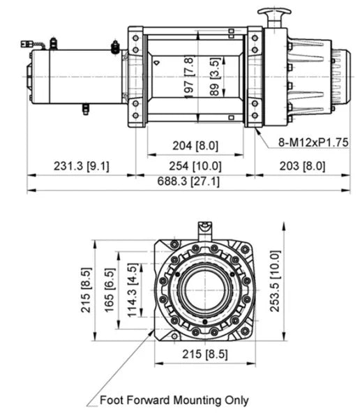 SEAL GEN2 20.0, 12V Winch