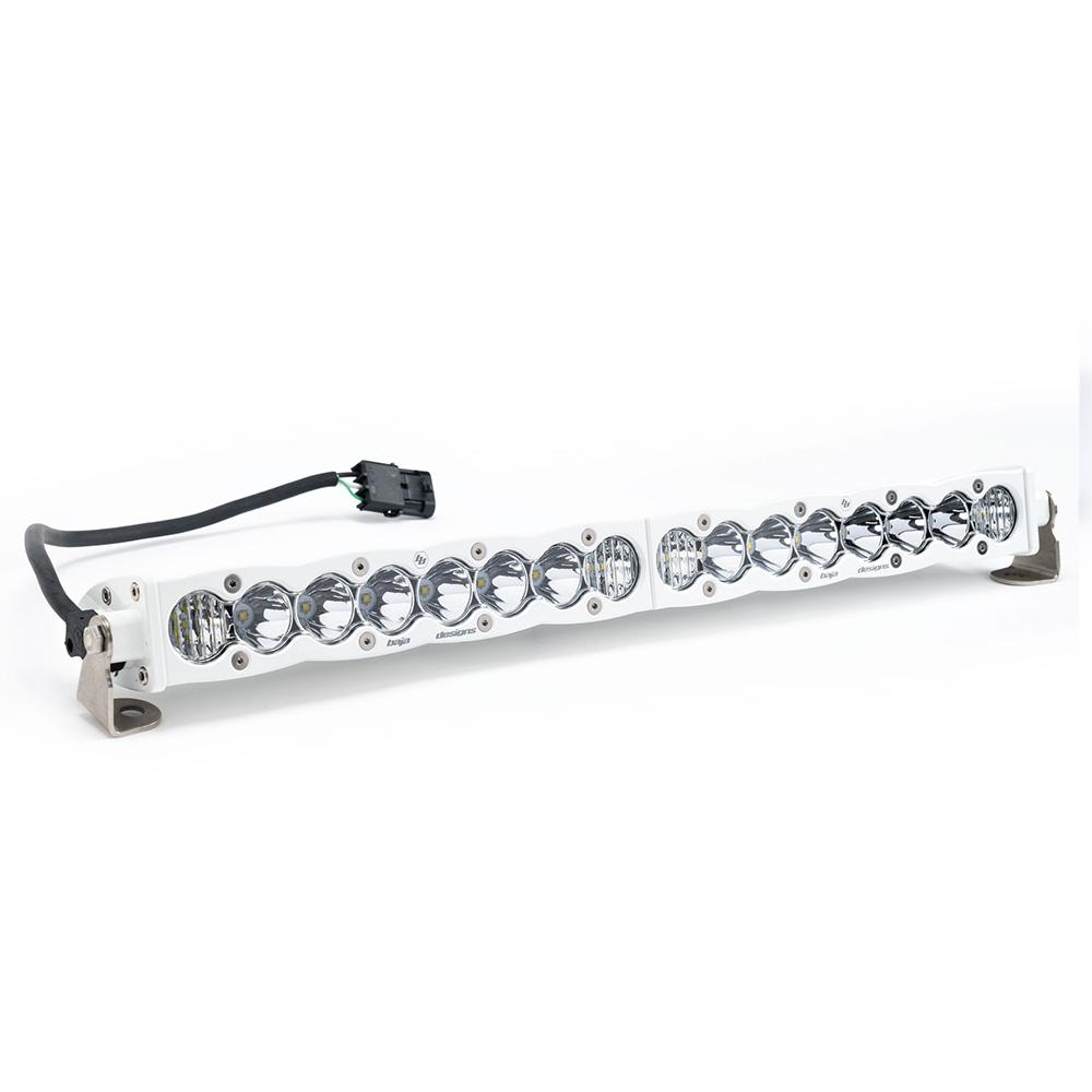 S8 White Straight LED Light Bar - Universal