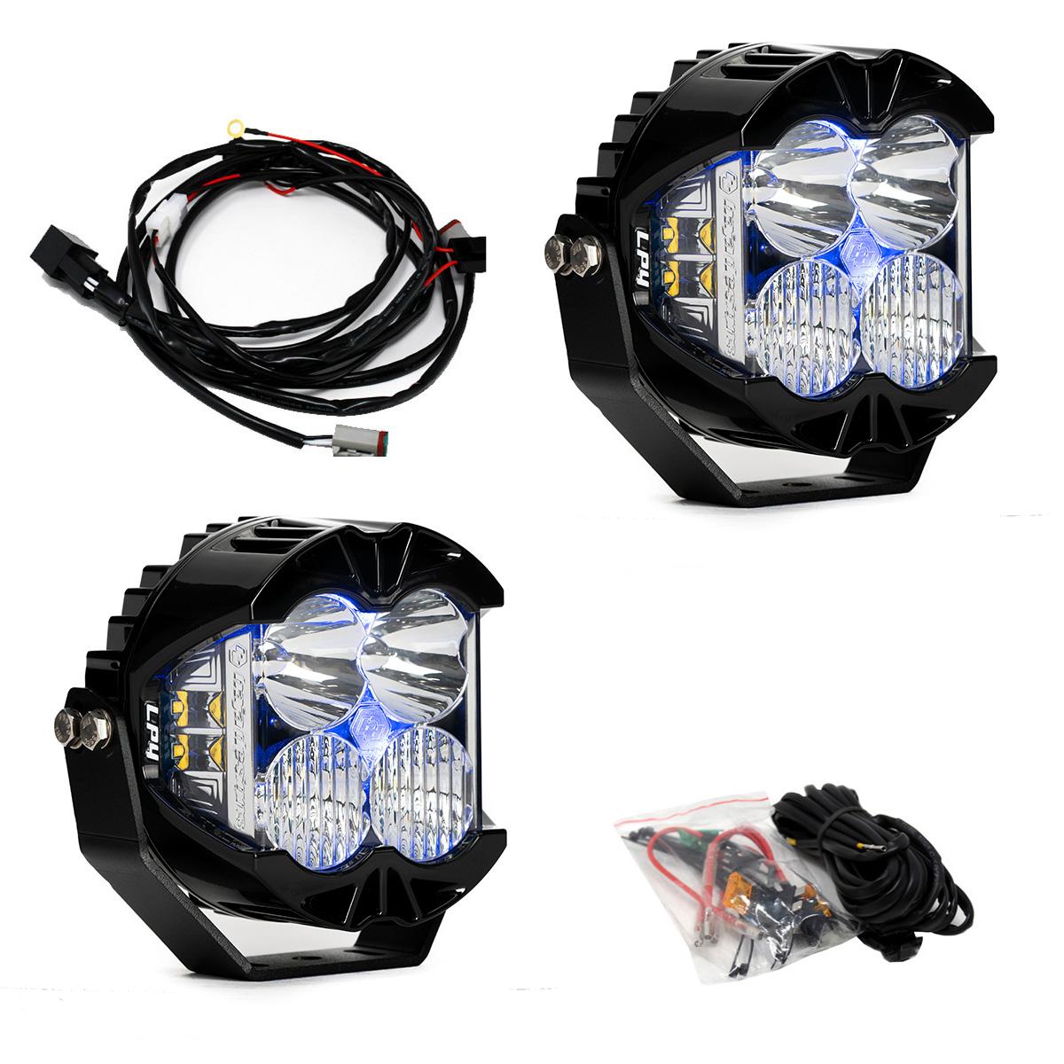 LP4 Pro LED Auxiliary Light Pod Pair