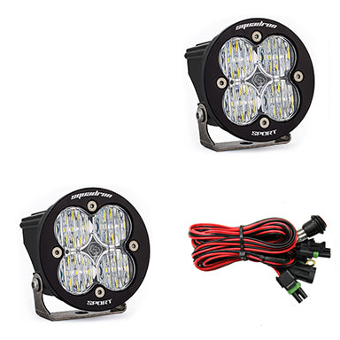 Squadron-R Sport Black LED Auxiliary Light Pod Pair