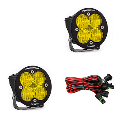 Squadron-R Sport Black LED Auxiliary Light Pod Pair