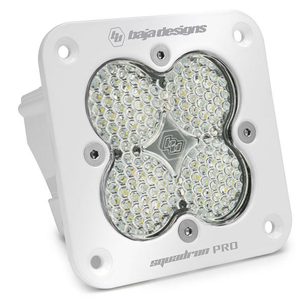 Squadron Pro White Flush Mount LED Auxiliary Light Pod