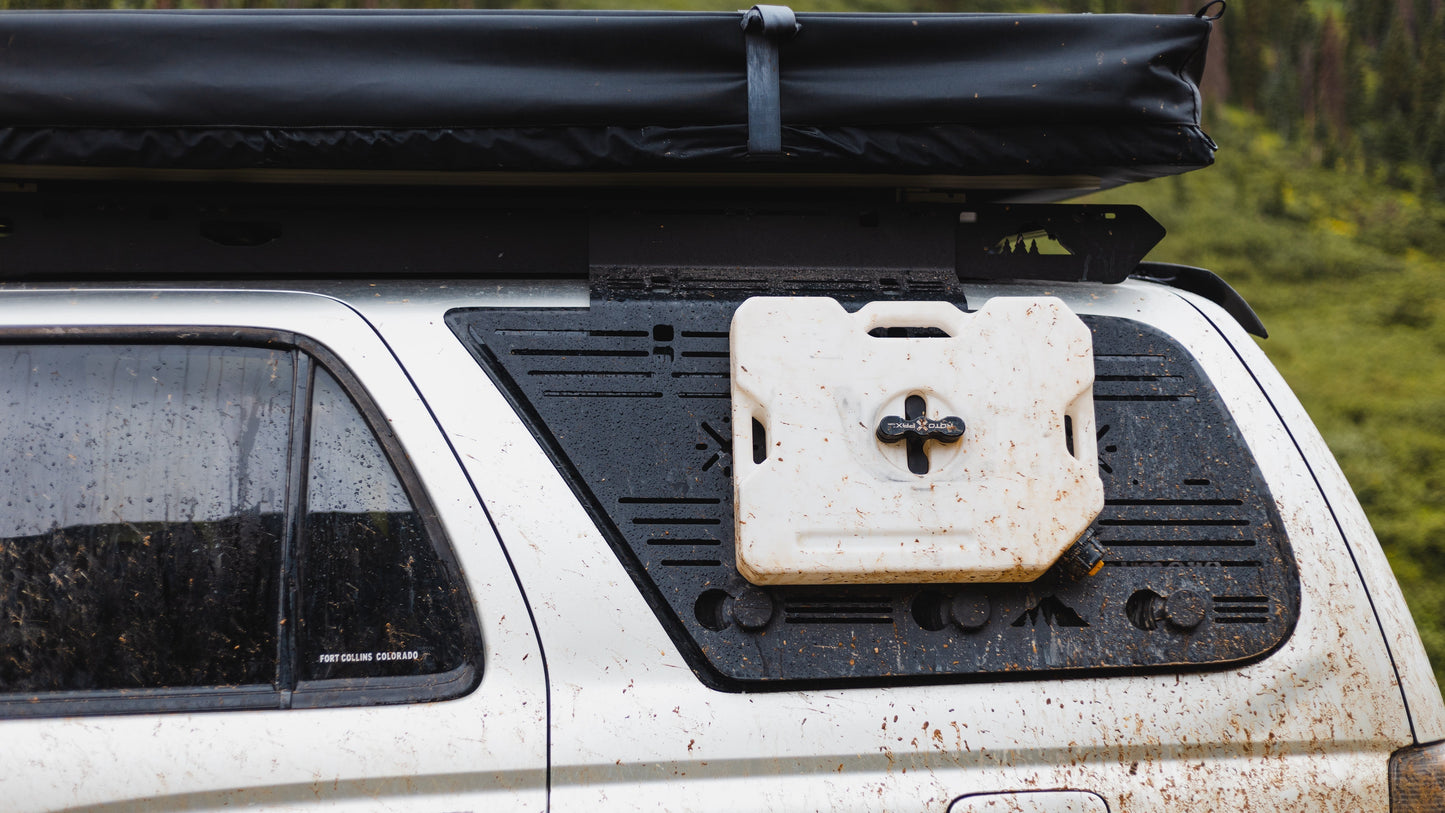 Sherpa - Toyota 4Runner Window Panel Mounting System