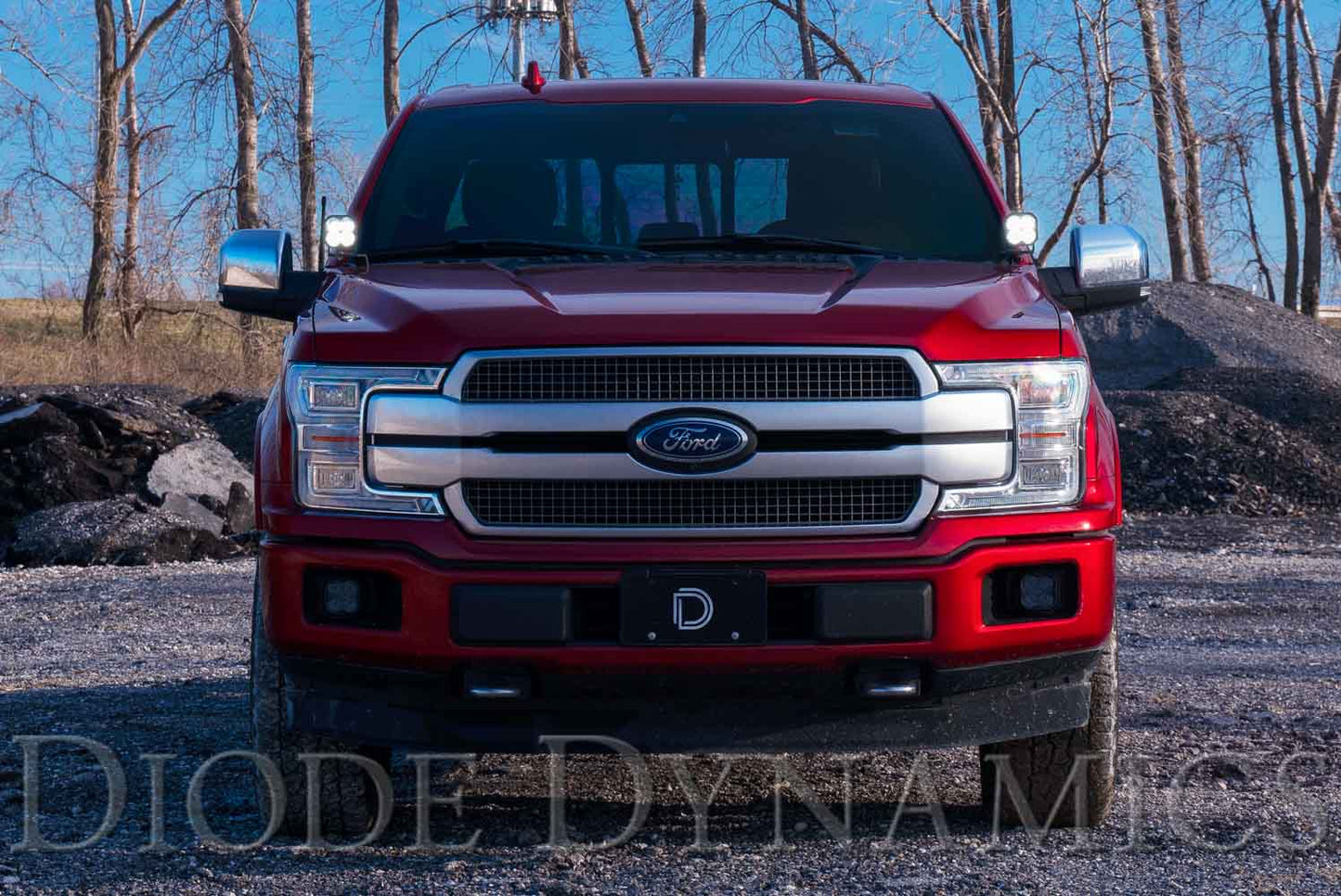 Ditch Light Brackets for 15-20 Ford F-150/Raptor Diode Dynamics