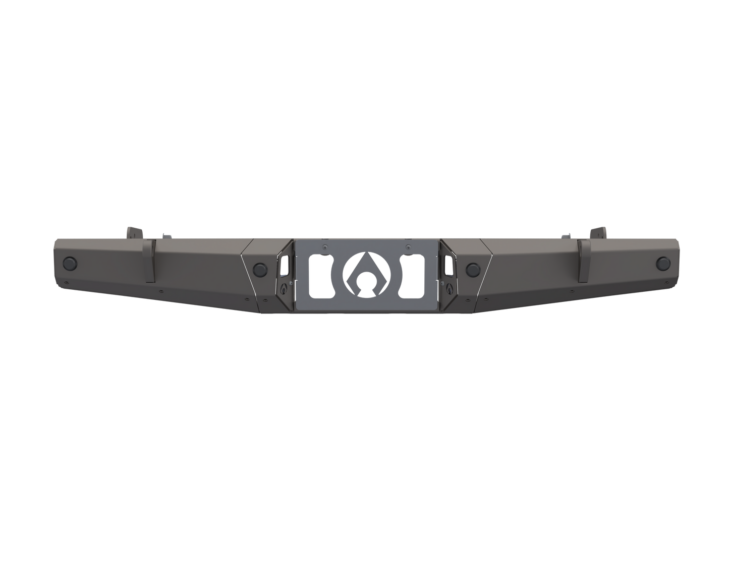 07-Up Jeep Wranger/Gladiator High Clearance Rear Bumper Center Section Raw Steel