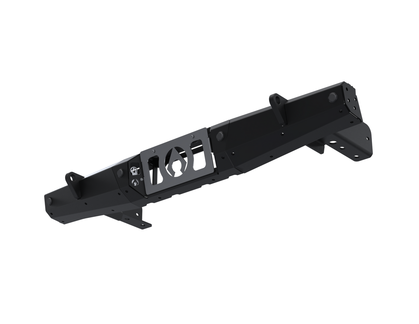 07-Up Jeep Wranger/Gladiator High Clearance Rear Bumper Center Section Black Powdercoat