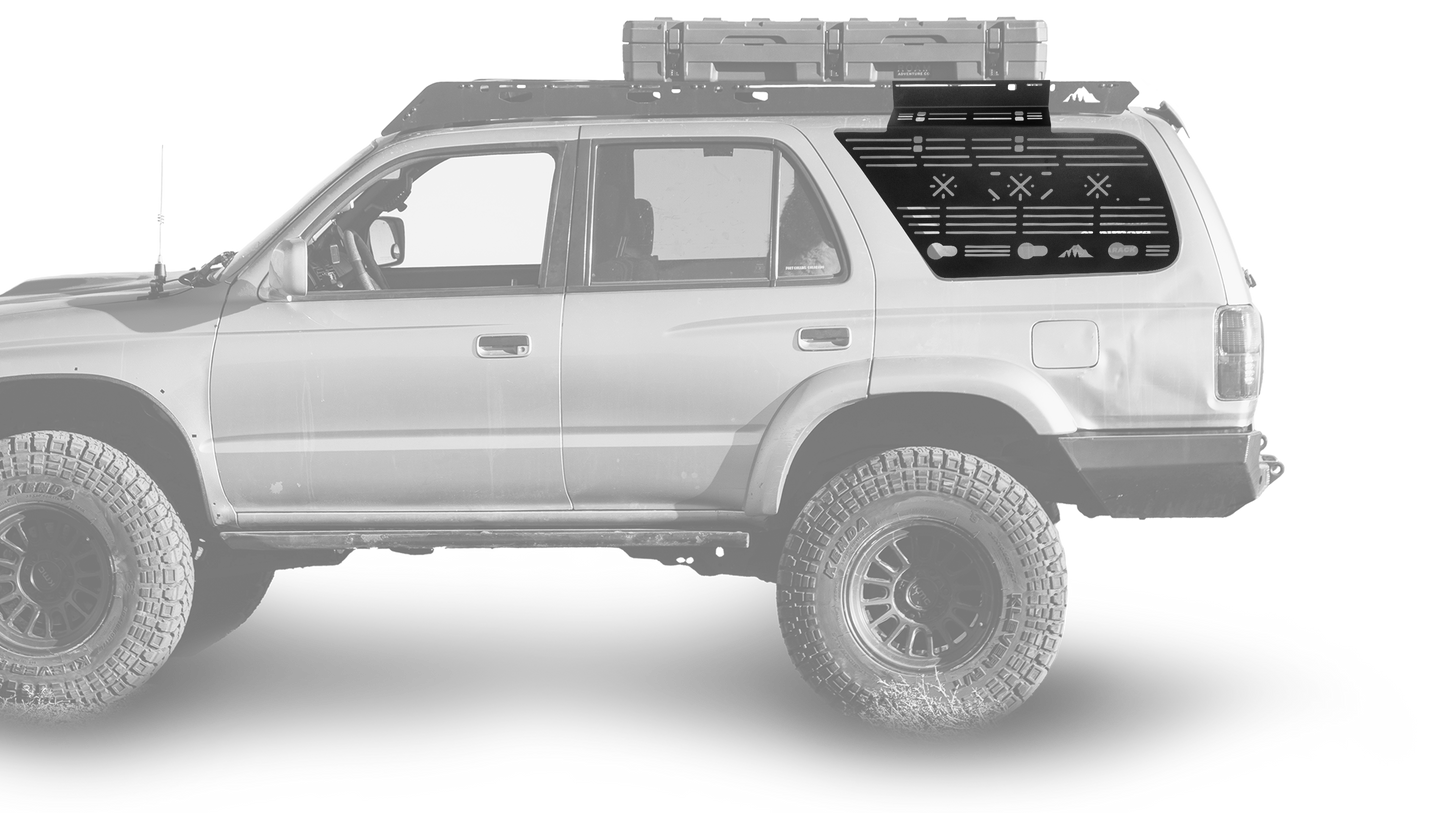 Sherpa - Toyota 4Runner Window Panel Mounting System