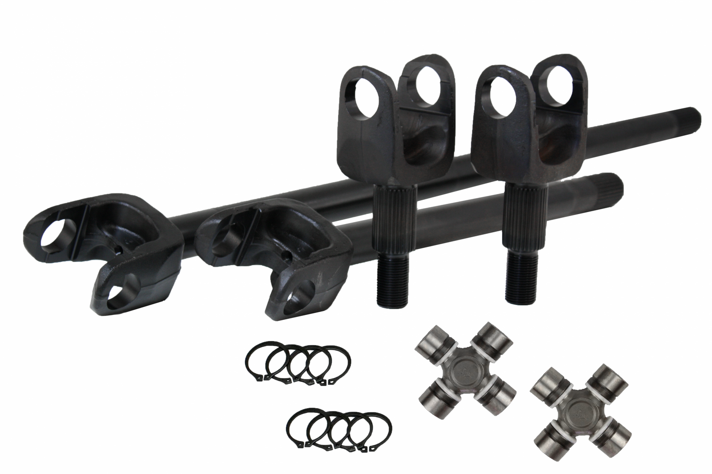 2003-06 Wrangler TJ/LJ Rubicon Dana 44 4340 Chromoly USA Made Front Axle Kit Revolution Gear