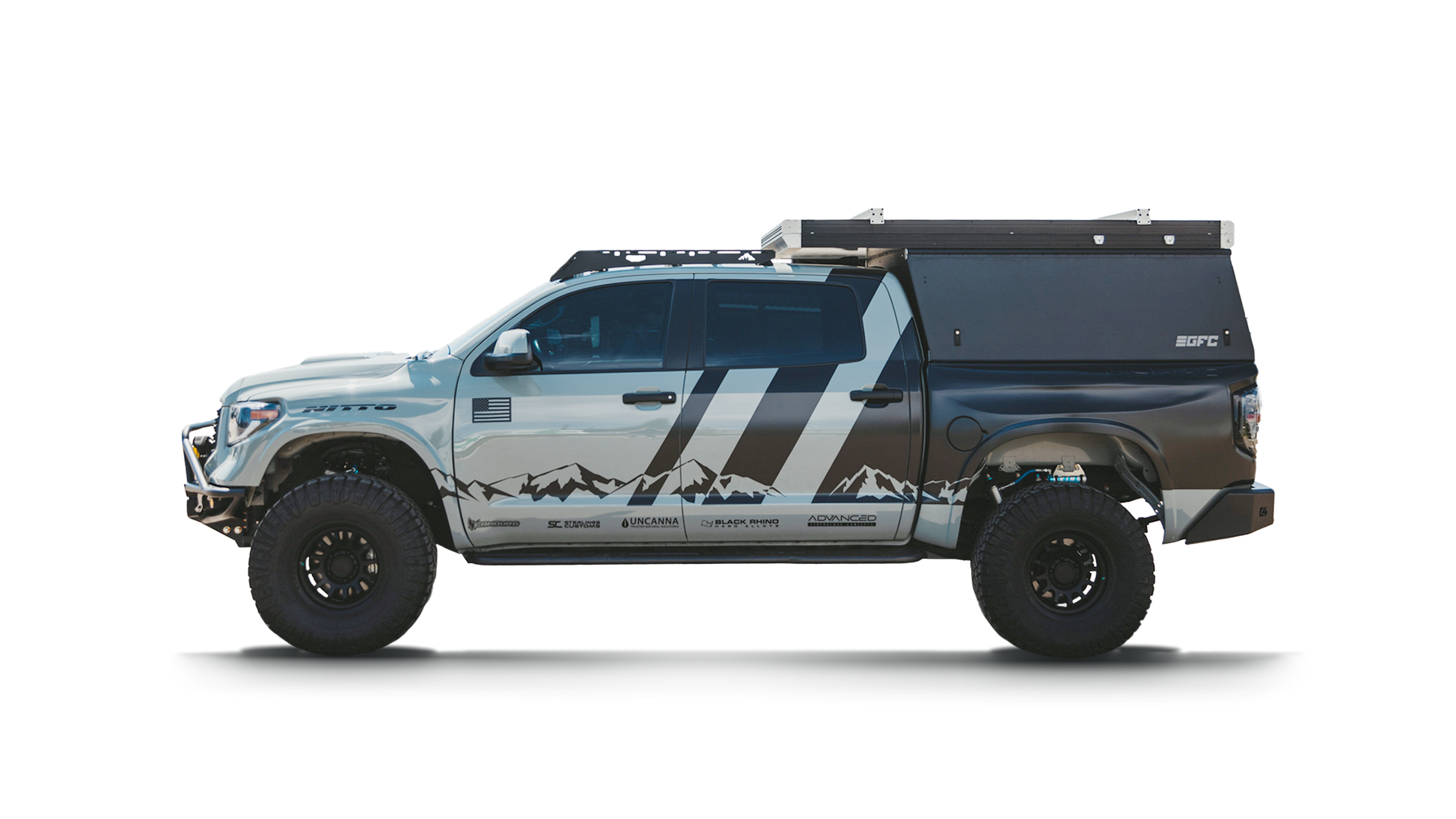 The Bear Paw (2007-2021 Tundra Camper Roof Rack) - Sherpa Equipment Company